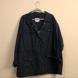 A NEW DAY // Black Military Jacket